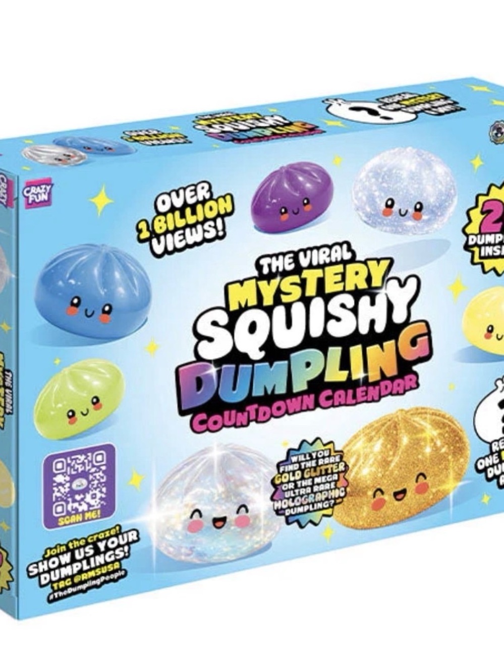 RMS Viral Mystery Squishy Dumpling Countdown Calendar - BOXED SEALED